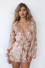 Load image into Gallery viewer, 'Sequin Obsession' Playsuit