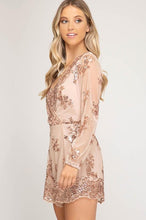 Load image into Gallery viewer, 'Sequin Obsession' Playsuit