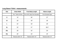 Load image into Gallery viewer, Mariner's Compass: Fine Jersey Long Sleeve T-Shirt in Slate