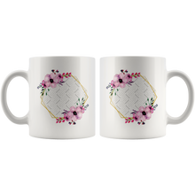 Load image into Gallery viewer, Personalized Floral Mug