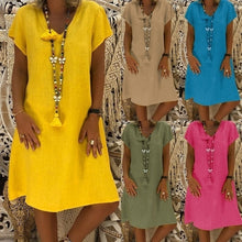 Load image into Gallery viewer, Faith™  Summer Style Feminino Vestido Dress