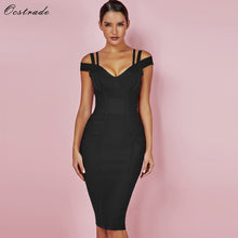 Load image into Gallery viewer, Off Shoulder Sexy High Quality Bandage Dress