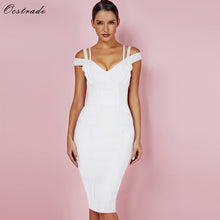 Load image into Gallery viewer, Off Shoulder Sexy High Quality Bandage Dress