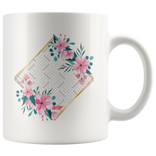 Load image into Gallery viewer, Personalized Floral Mug